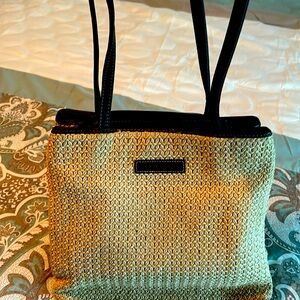 Vintage hush puppies bag inbeige& brown